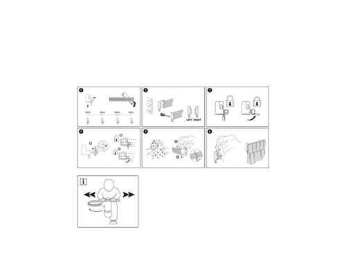 Montážny návod pre závesnú lištu