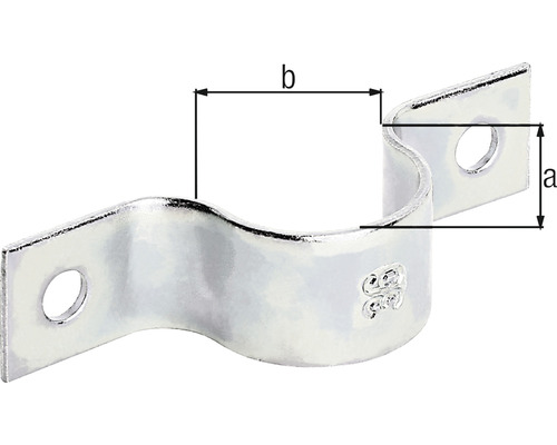 Rúrková objímka s rozmermi a a b