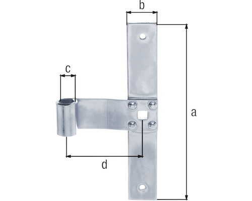 Obrázok T-kusu s rozmermi pre montážne aplikácie