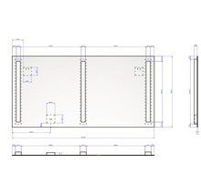 LED Zrkadlo do kúpeľne Lumina DUO 140 x 70 cm 900-971