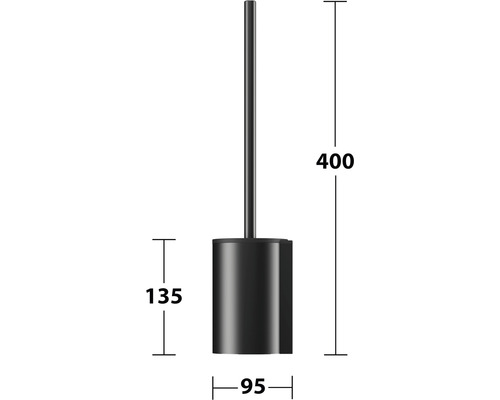 Sada WC kefy s rozmermi