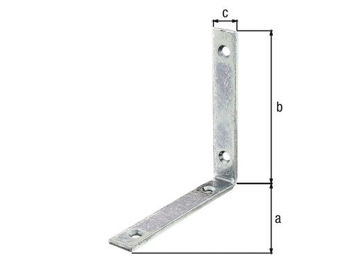 Uholník s otvormi na upevnenie