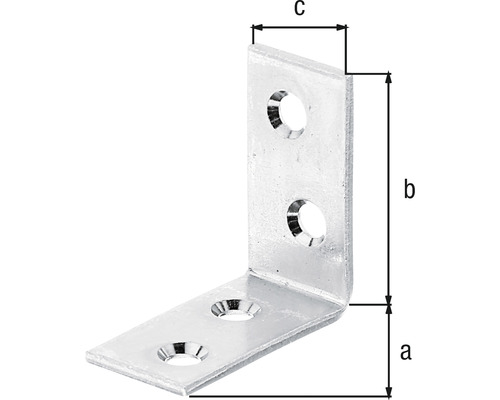 Uholník s otvormi a rozmermi