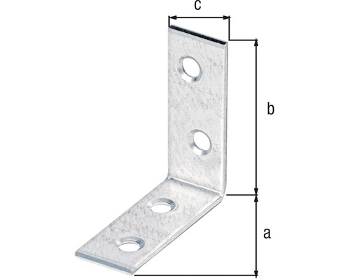 Uholník s otvormi a rozmermi