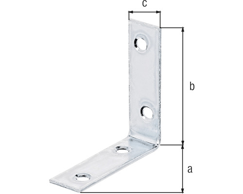 Uholník s rozmermi a, b a c
