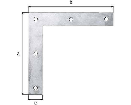 Uholník s otvormi na upevnenie