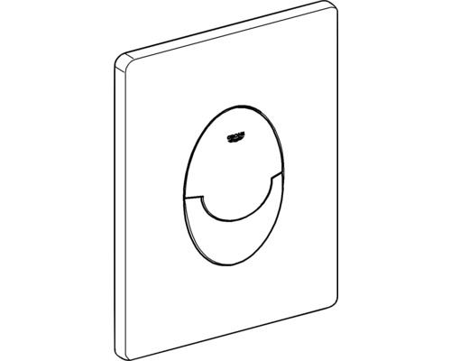 Ovládacie tlačidlo splachovania toalety Grohe