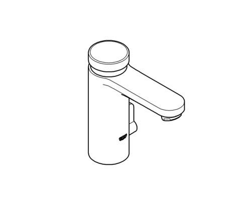 Nákres jednej umývadlovej batérie.