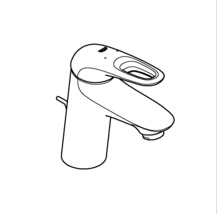 Umývadlová batéria GROHE Eurostyle DN15 33558LS3 biela