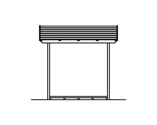 Schéma autobusovej zastávky