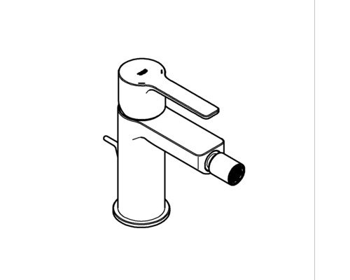 Bidetová batéria pre inštaláciu v kúpeľni