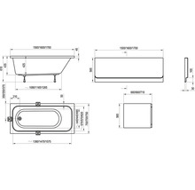Vaňa RAVAK Chrome 150x70 cm C721000000-thumb-7