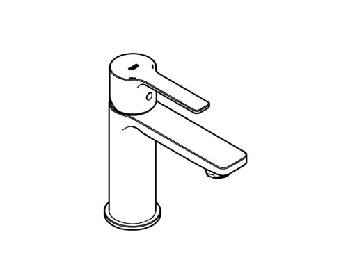 Nákres umývadlovej batérie