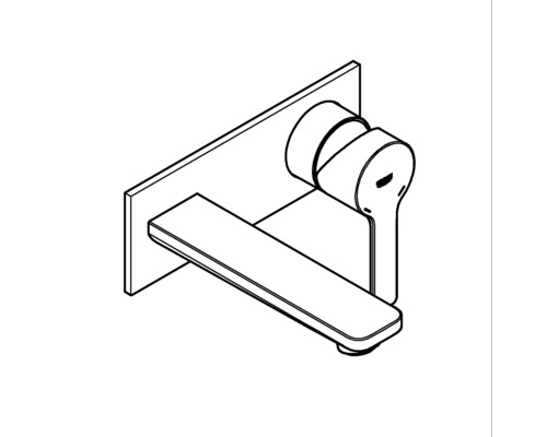 Nástenná armatúra do kúpeľne