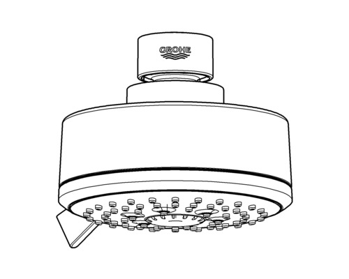 Logo Grohe sprchová hlavica