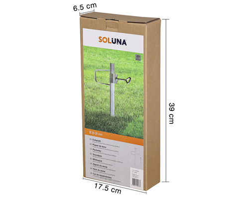 Balenie zemného hrotu Soluna s priemerom 20 až 28 milimetrov