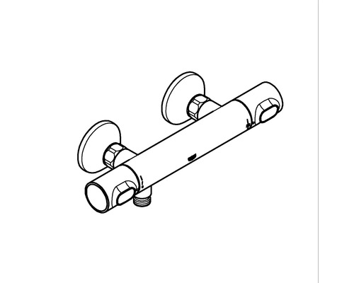 Sprchová batéria na montáž na stenu