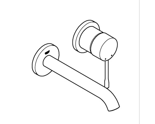 Nástenná armatúra pre umývadlo