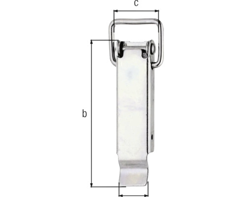 Nastaviteľný pákový uzáver s rozmermi