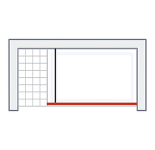 Walk In SCHULTE ExpressPlus Alexa Style 2.0 Black Style 120 cm farba rámu čierna dekor skla číre sklo EP369210 68 500