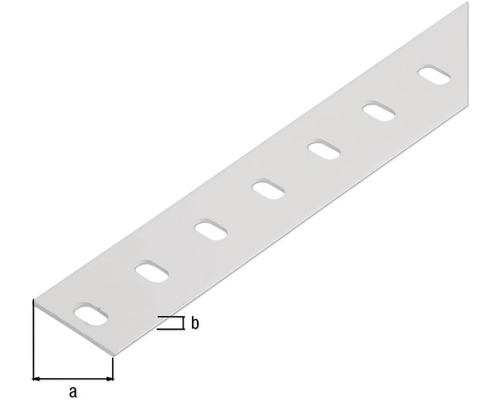 Dierovaná kovová páska s otvormi