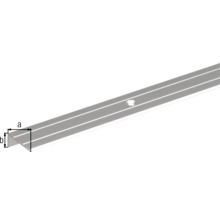 Profil schodový alu strieborný elox 24,5x20x1, 5 mm 1 m-thumb-1