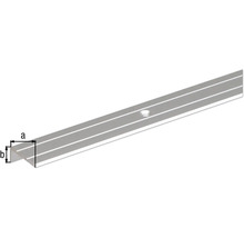 Profil schodový alu strieborný elox 24,5x20x1,5 mm 2 m-thumb-1