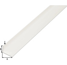 L profil PVC biely 20x10x1,5 mm 2 m-thumb-1