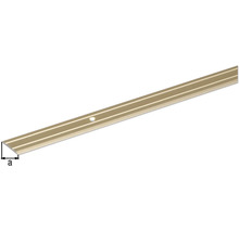 Profil prechodový alu zlatý elox 38x2,5 mm 2 m-thumb-1