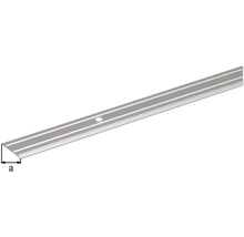 Profil prechodový alu strieborný elox 38 mm 0,9 m-thumb-1