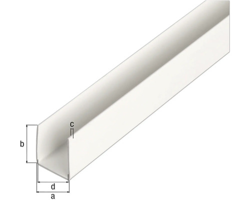 Plastový profil s mierkou