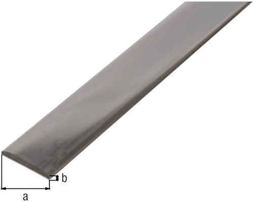 Plochý kovový materiál s rozmermi