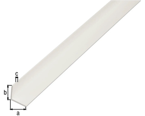 Plastová rohová lišta s rozmermi