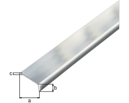 Hliníkový uholník s rozmermi