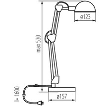 Stolová lampa 19300 PIXA KT-40-W