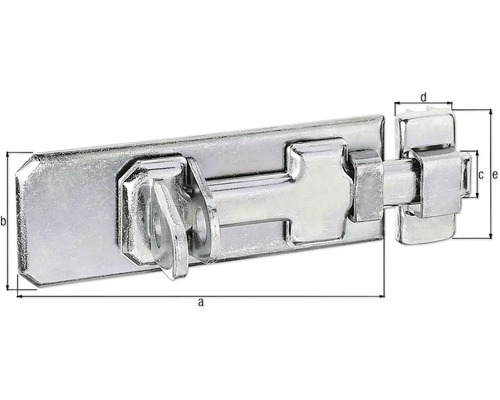 Kovová závora s rozmermi