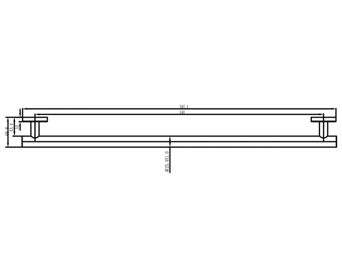 Technický výkres s rozmermi