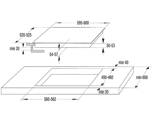 Schéma varnej dosky s rozmermi