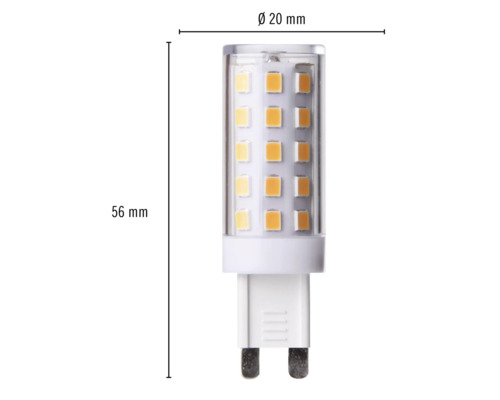 Žiarovka G4 LED, 56 mm vysoká a 20 mm v priemere