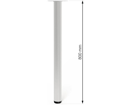 Kovová noha stola, výška 800 mm