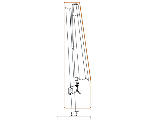 Obal na záhradný slnečník